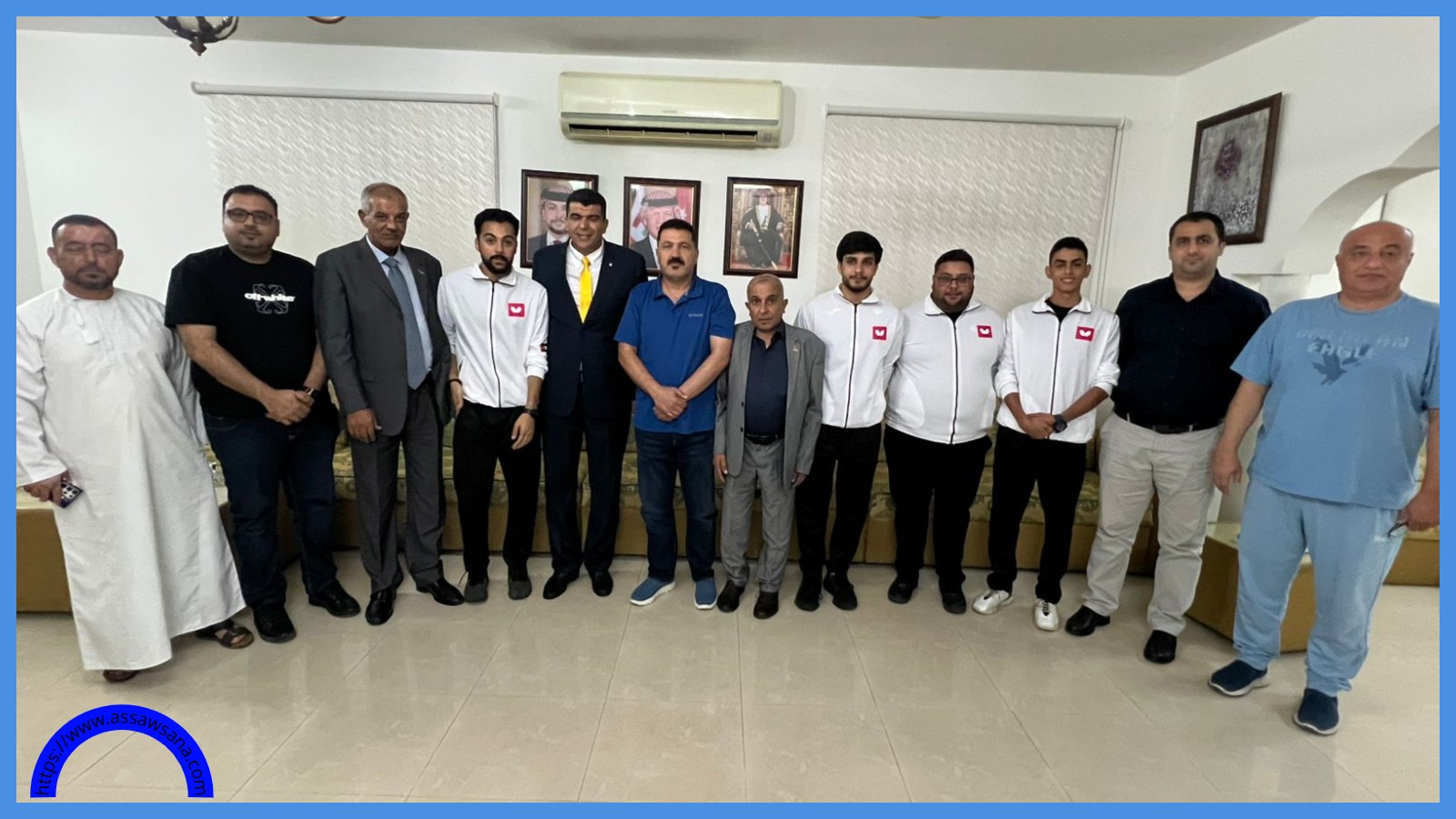 وفد نادي الكرك يحل ضيفاً على الجالية الأردنية بمسقط