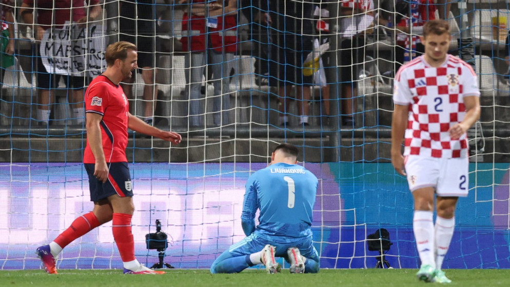 دوري الأمم الأوروبية: إنكلترا تُمطر مرمى كرواتيا بسباعية