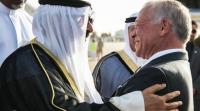 الملك يودع أمير الكويت بعد اختتام زيارته للأردن