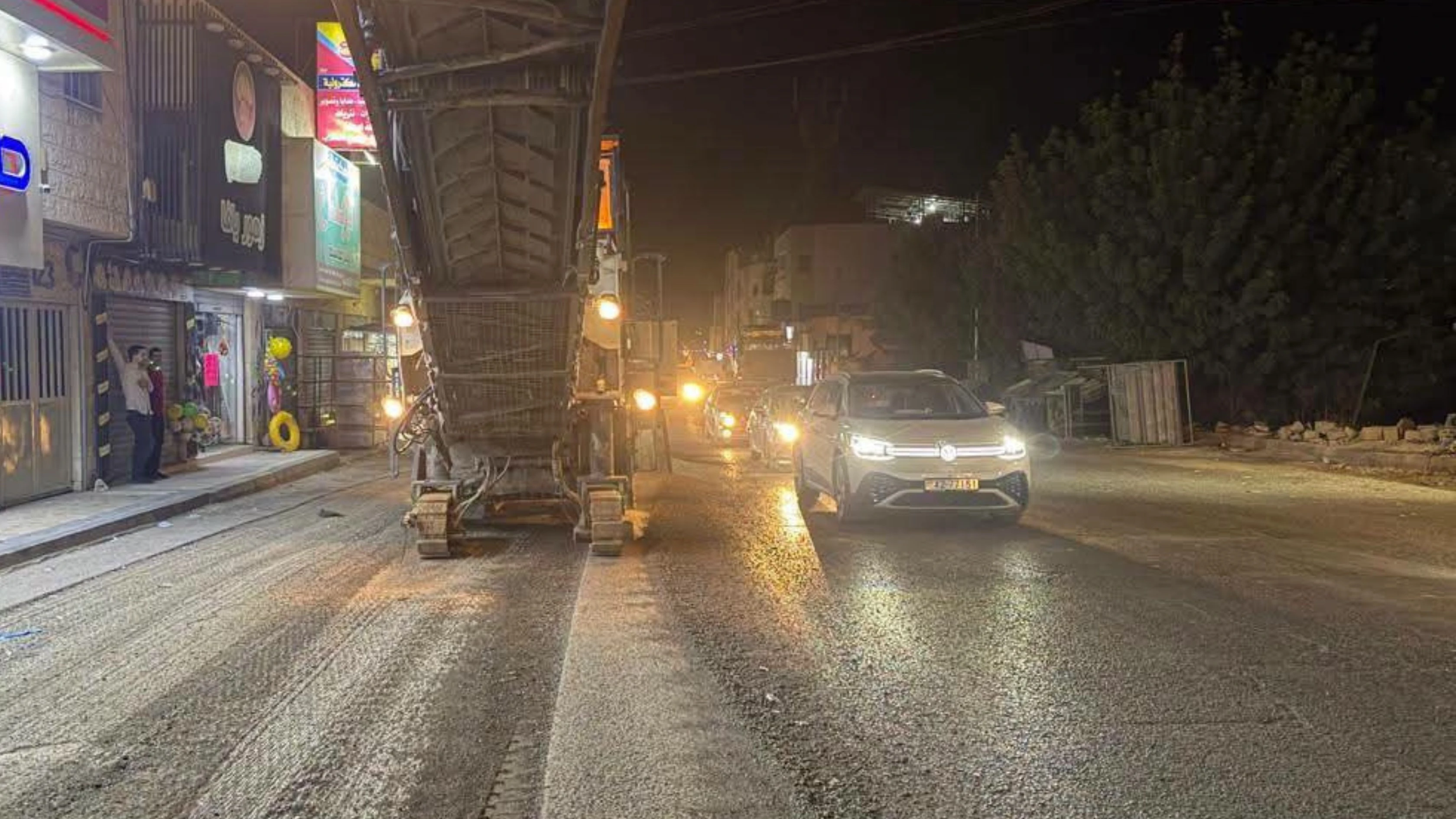 البدء بتنفيذ مشروع خلطات إسفلتية في مادبا