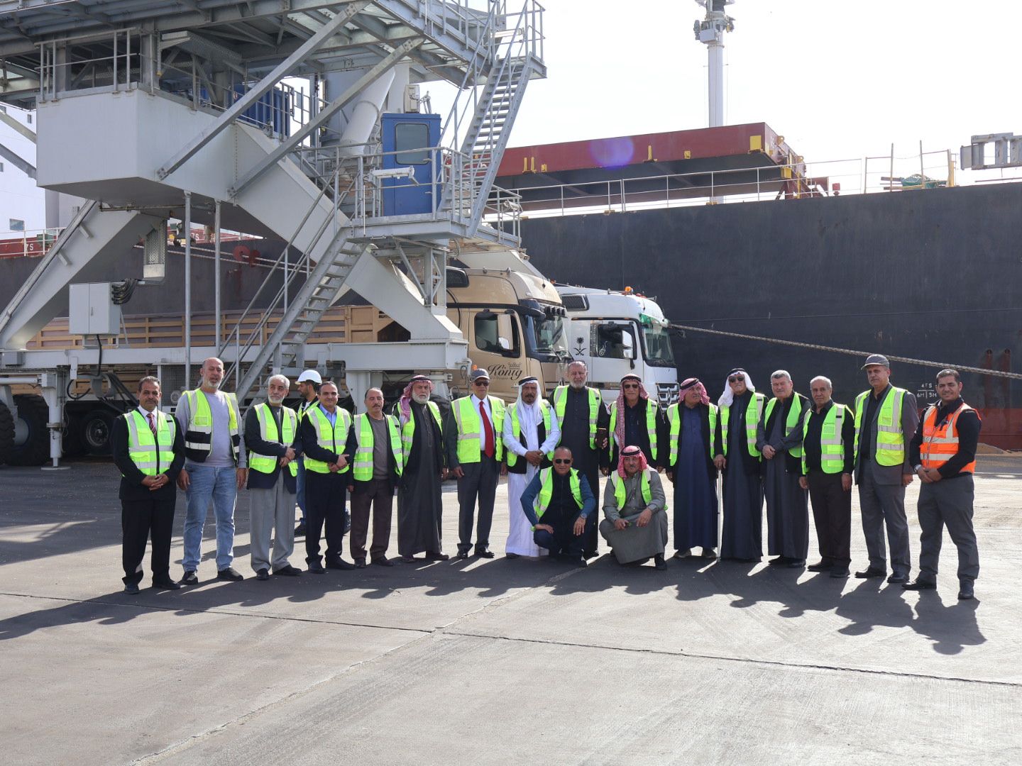 وفد مجتمعي يزور شركة العقبة لادارة وتشغيل الموانىء