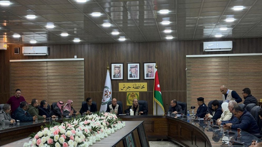 وزير الإدارة المحلية يتفقد جاهزية بلديات جرش لمواجهة المنخفض الجوي