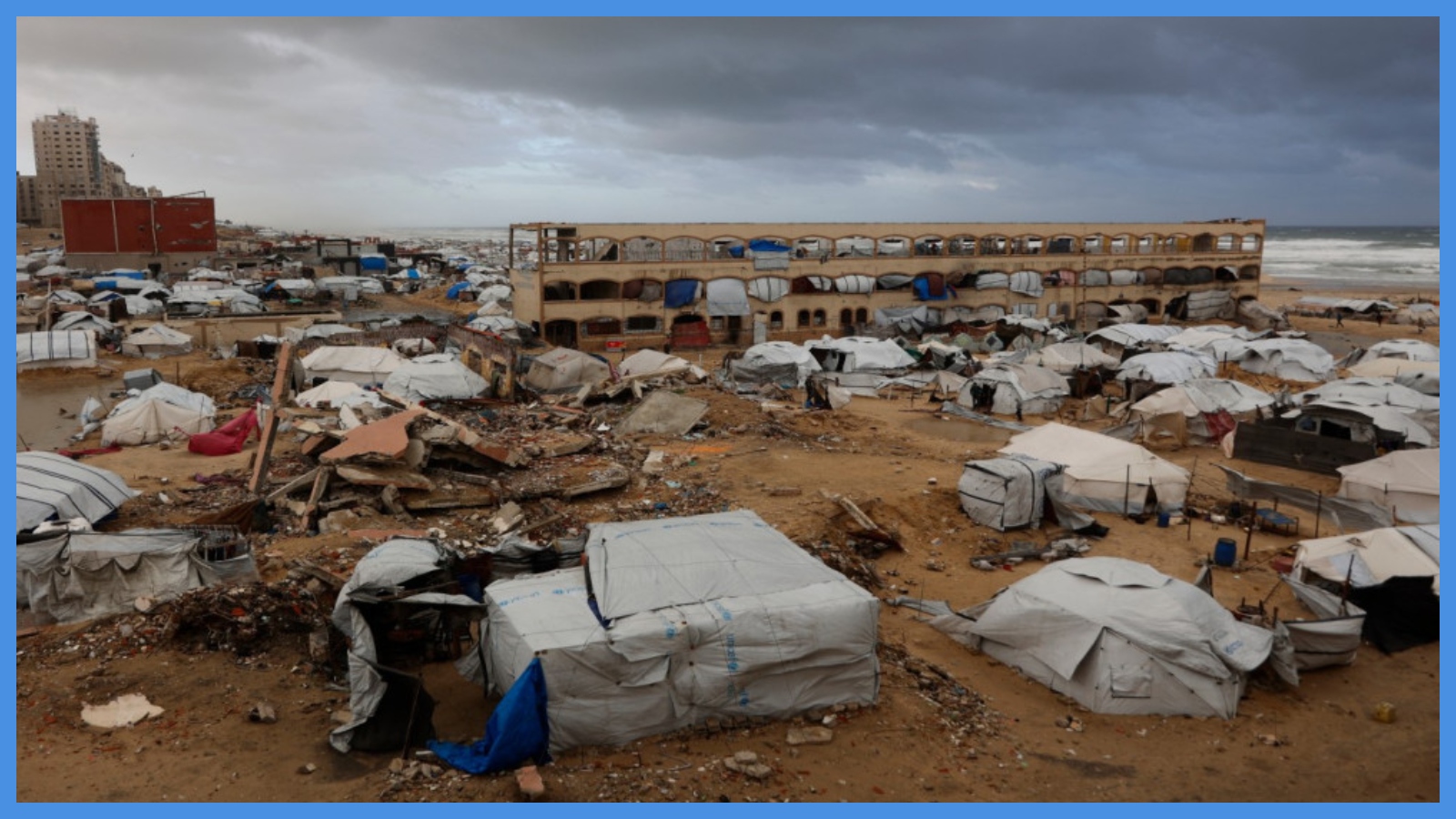 ارتفاع عدد وفيات الأطفال نتيجة البرد الشديد بغزة