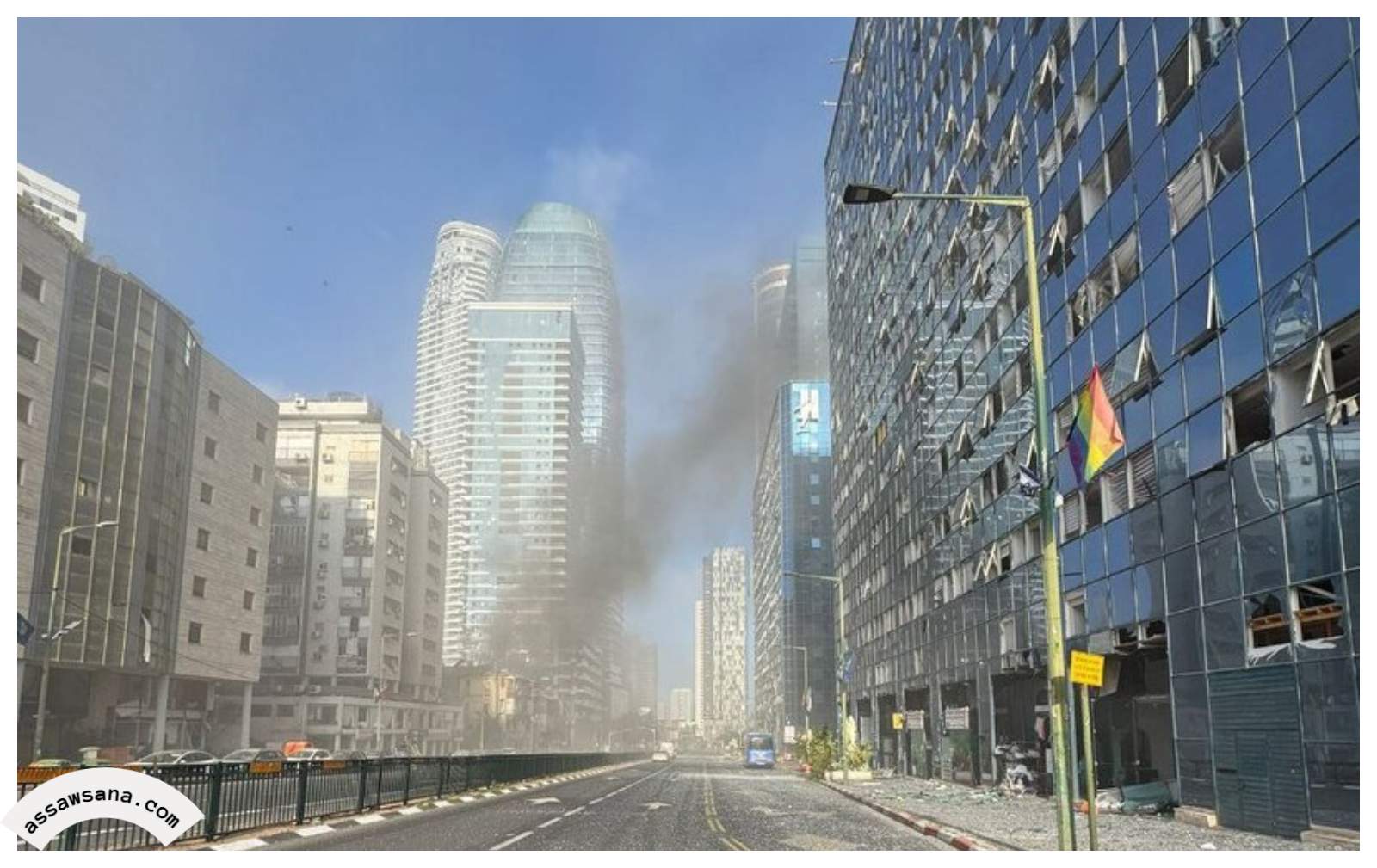 تسرب خطِر بعد إصابة صاروخية لمستشفى سوروكا بالنقب