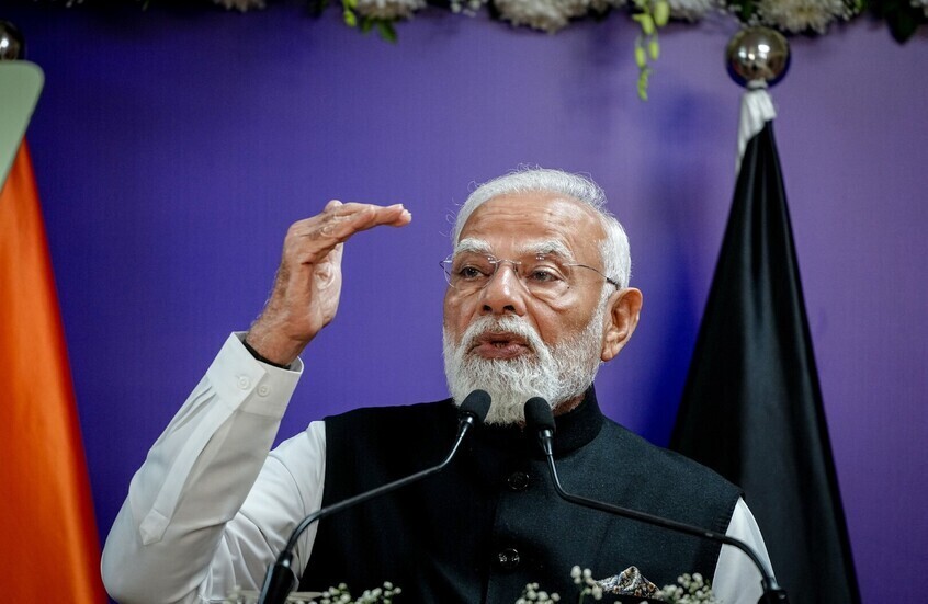 بعد دعمه الحرب على غزة ..  مودي يصل إلى تل أبيب اليوم