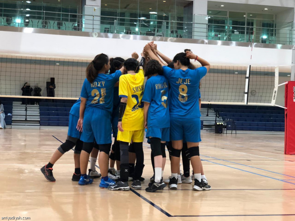 النصر يتوج بكأس الأميرة آية لكرة الطائرة للسيدات