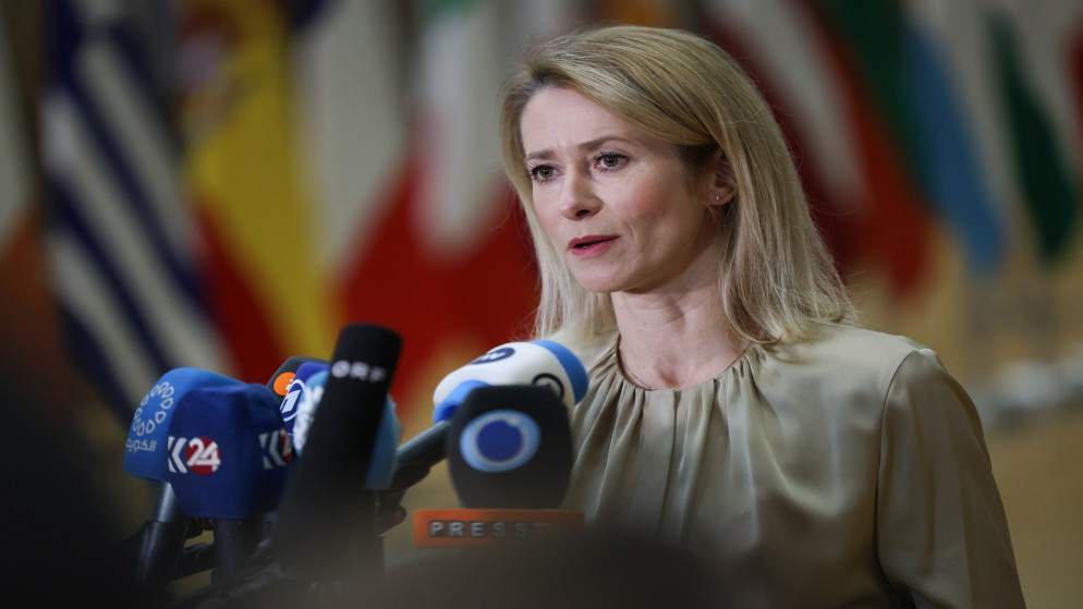 كالاس تدعو إلى حل دبلوماسي لملف إيران