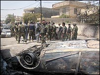 قتلى وجرحى بانفجار  شاحنة في حي الاعظمية ببغداد