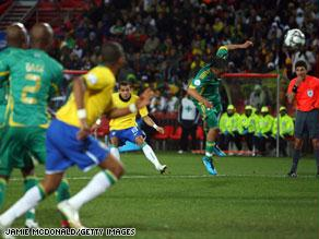 البرازيل لنهائي القارات بفوز صعب على جنوب أفريقيا