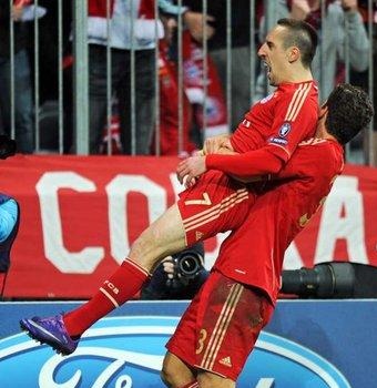  البايرن يسحق بال ويتأهل  ..   والانتر يودع دوري الإبطال