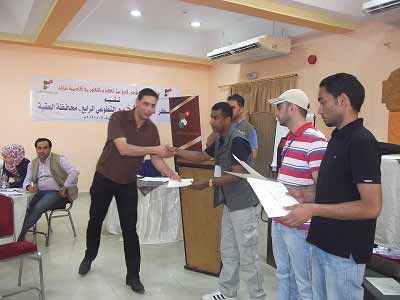  اختتام  معسكر مبادرة فينا الخير الوطنية في العقبة 