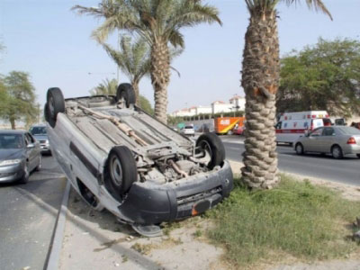 وفاة و11 إصابة بحادثي تدهور في العقبة
