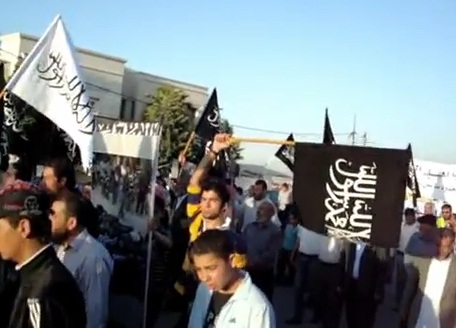  استمع الى نشيد حزب التحرير امام السفارة السورية في الاردن