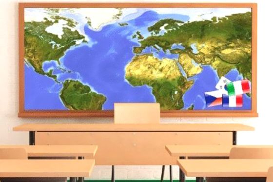  ابتكار علمي يحول الصفوف المدرسية إلى شاشات رقمية 