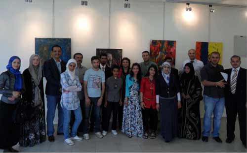 انطلاق مهرجان النشامى في جاليريا رأس العين