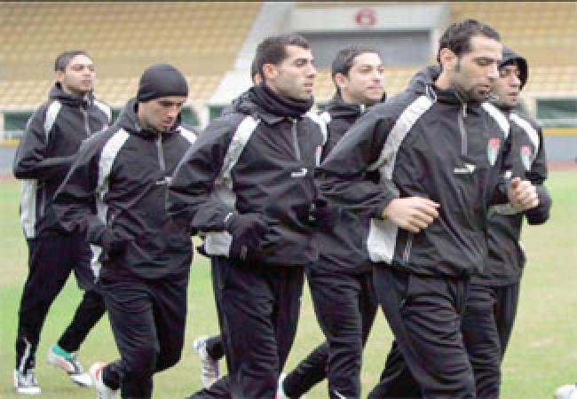  النشامى يباشرون تدريباتهم 