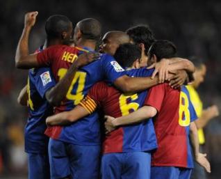 برشلونة يهزم الأهلي 4-1 في دورة ويمبلي لكرة القدم