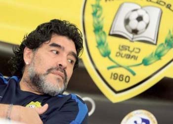 مارادونا ينوي مقاضاة نادي الوصل