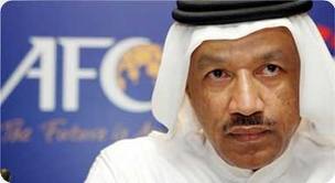 الاتحاد الآسيوي يوقف بن همام مؤقتا