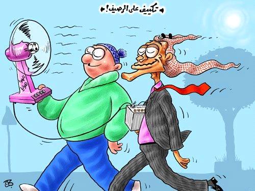 موجة الحر تصل ذروتها وتستمر حتى الخميس