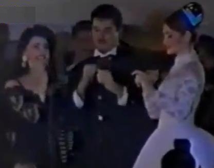 فيديو لنجوى كرم تحيي حفل زفاف راغب علامة وجيهان