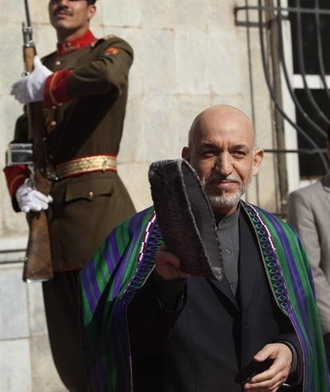 اعلان فوز كرزاي في الانتخابات الرئاسية الافغانية