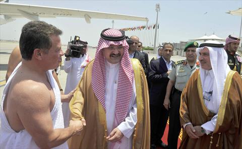  الملك يدعو من مكة للمحافظة على استقلال سوريا