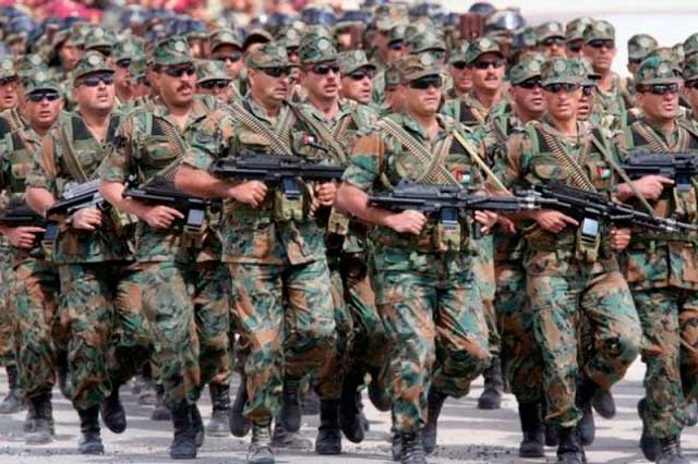 القوات الاردنية ترفع مستوى تدريباتها 