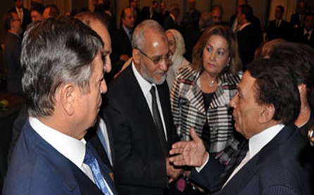  مرشد اخوان مصر : عادل امام نجم كبير - فيديو