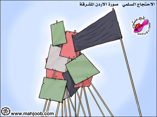 الاحتجاج السلمي  ..  صورة الأردن المشرقة