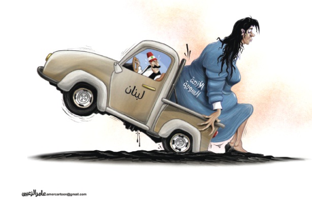 اثر الازمة السورية على لبنان