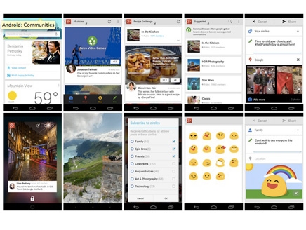 Google + تحتفل برأس السنة بـ18 ميزة للأندرويد وآي أو إس 