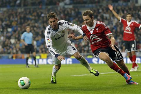 ايقاف راموس مدافع ريال مدريد خمس مباريات 