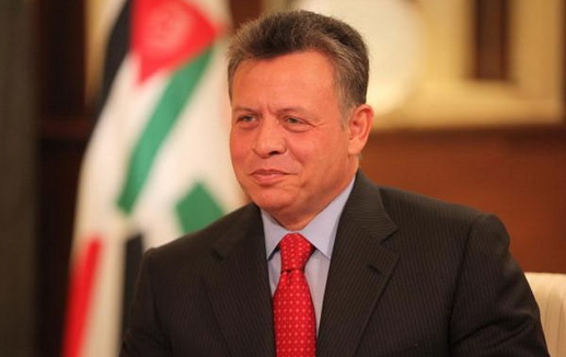 الملك في منزل وليد المعاني