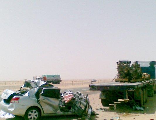  وفاة 3 اردنيين  بحادث سير في السعودية 