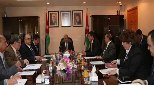 النسور يزور هيئة الطاقة الذرية
