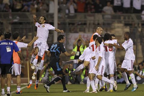 الاردن يفوز على اندونيسيا بخمسة اهداف