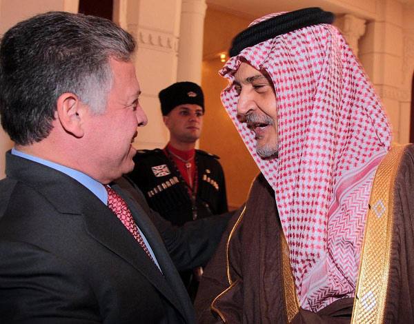 الملك والفيصل يبحثان الاوضاع المتدهورة في سوريا