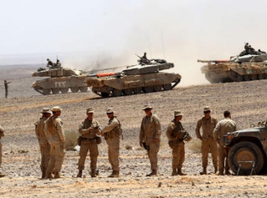 النجم الساطع  ..  تمرين عسكري اميركي في الاردن