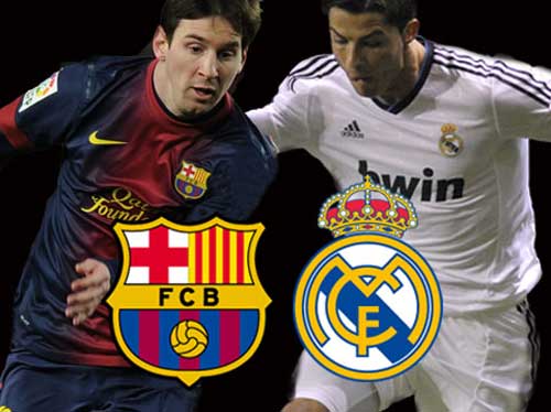 الريال يلقن برشلونة درسا قاسيا – فيديو وصور 