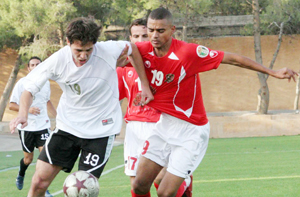 الجزيرة يفوز على البقعة بدوري المحترفين 