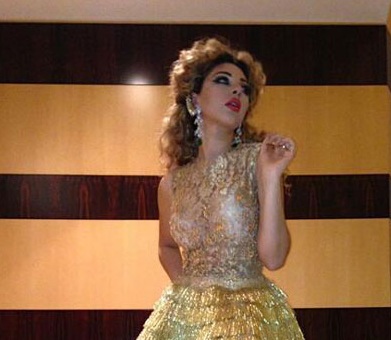 شاهد ميريام فارس تتألق بالذهبي