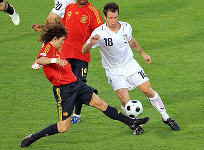 يورو  2008  : اسبانيا تهزم ايطاليا بركلات الترجيح