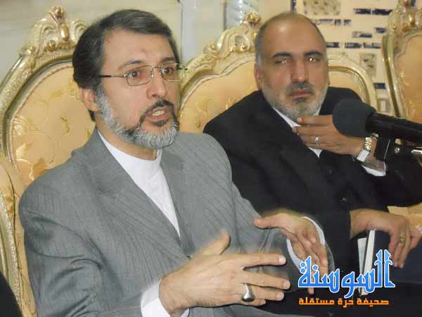 السفير الايراني لـ السرور : نقف إلى جانبكم بقوة