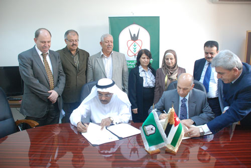 اتفاقية تعاون بين اليرموك ومركز الأمير سلمان السعودي