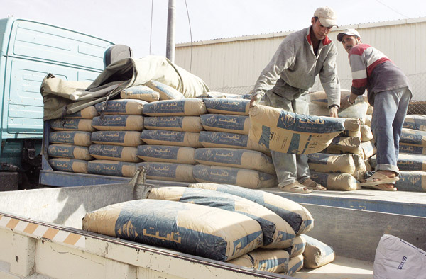 السعودية : نفاد كميات الاسمنت المستوردة من الاردن 