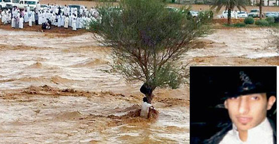 السعودي العنزي أنقذ محتجزي الشجرة وقضى شهيداً