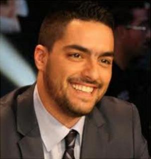 صورة لـ كارمن مع حسن الشافعي 