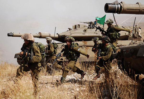 تحرك عسكري اسرائيلي على الحدود اللبنانية 