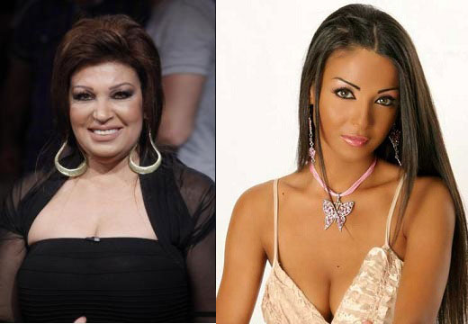 تكريم فيفي عبده ودوللي شاهين في الاردن - صور